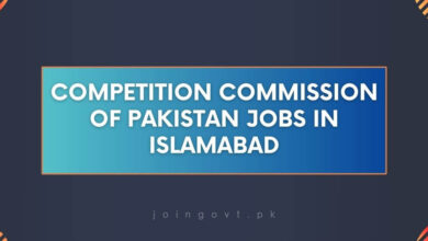 Competition Commission Of Pakistan Jobs in Islamabad