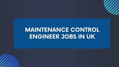 Maintenance Control Engineer Jobs in UK