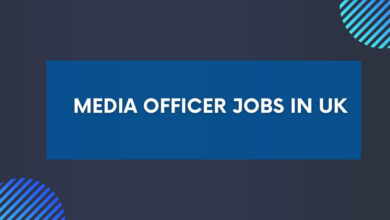 Media Officer Jobs in UK