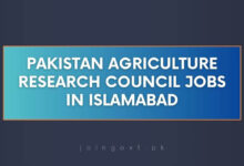 Pakistan Agriculture Research Council Jobs in Islamabad