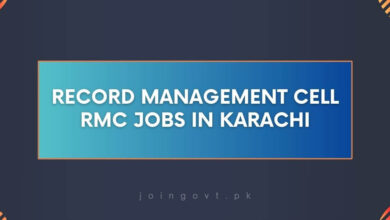 Record Management Cell RMC Jobs in Karachi