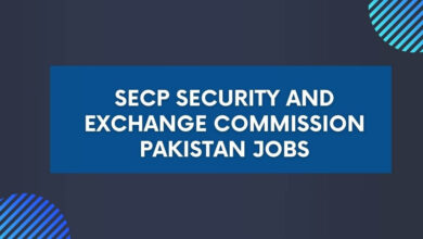 SECP Security and Exchange Commission Pakistan Jobs