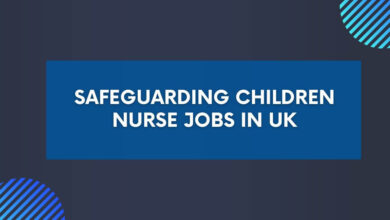 Safeguarding Children Nurse Jobs in UK