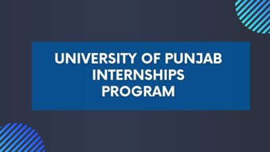 University of Punjab Internships Program