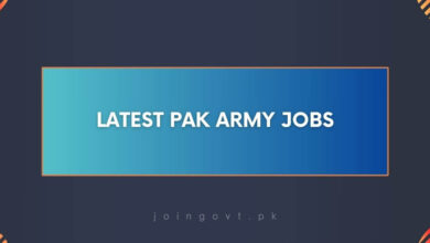 Latest Pak Army Jobs