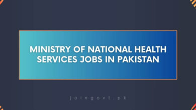 Ministry of National Health Services Jobs in Pakistan