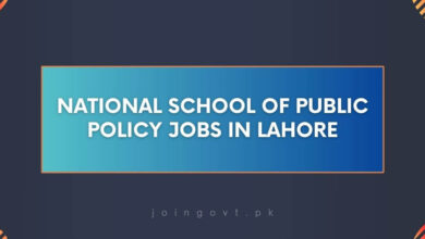 National School of Public Policy Jobs in Lahore