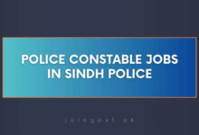 Police Constable Jobs in Sindh Police