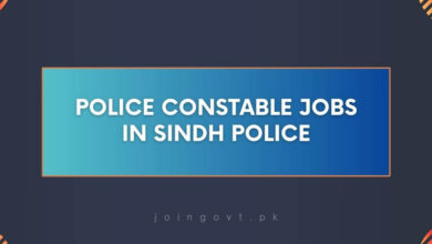 Police Constable Jobs in Sindh Police