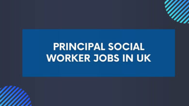 Principal Social Worker Jobs in UK