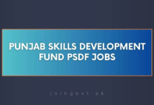 Punjab Skills Development Fund PSDF Jobs