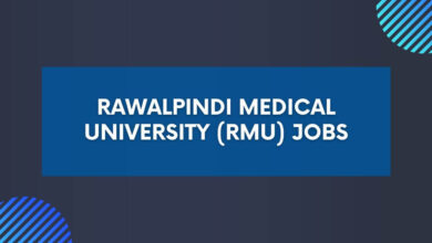 Rawalpindi Medical University (RMU) Jobs