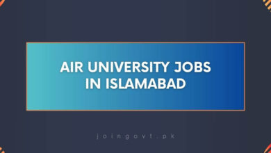 AIR University Jobs in Islamabad