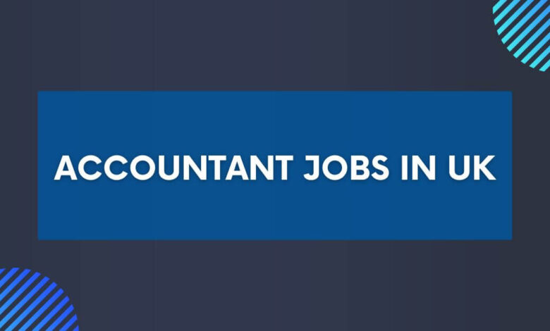 Accountant Jobs in UK