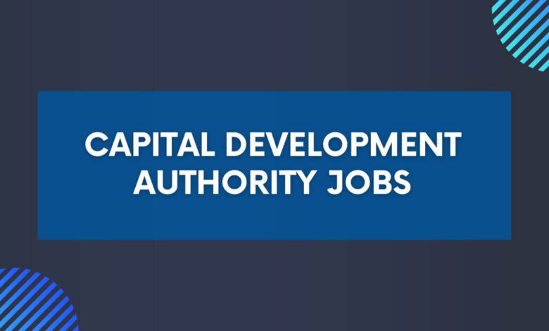 Capital Development Authority Jobs