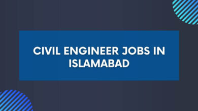 Civil Engineer Jobs in Islamabad