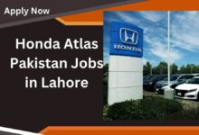 Honda Atlas Pakistan Jobs in Lahore