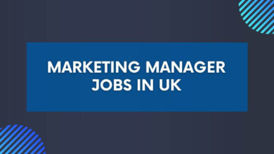 Marketing Manager Jobs in UK