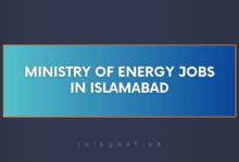 Ministry of Energy Jobs in Islamabad
