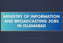 Ministry of Information and Broadcasting Jobs in Islamabad