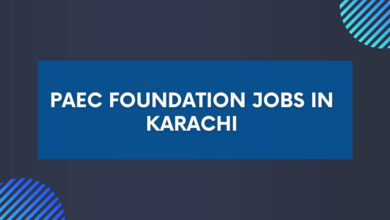 PAEC Foundation Jobs in Karachi