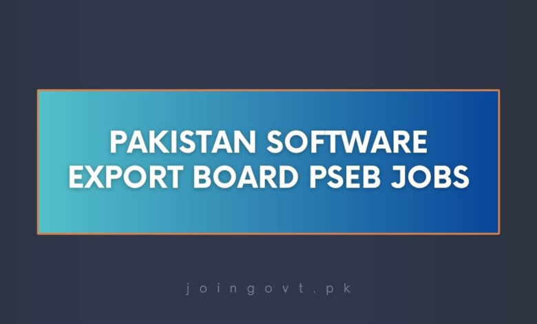 Pakistan Software Export Board PSEB Jobs