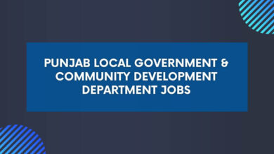 Punjab Local Government & Community Development Department Jobs