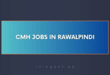 CMH Jobs in Rawalpindi