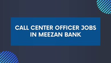 Call Center Officer Jobs in Meezan Bank