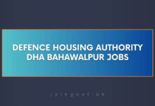 Defence Housing Authority DHA Bahawalpur Jobs