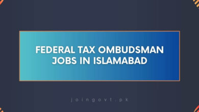 Federal Tax Ombudsman Jobs in Islamabad