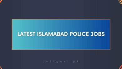 Latest Islamabad Police Jobs