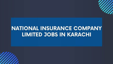 National Insurance Company Limited Jobs in Karachi