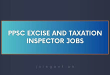 PPSC Excise and Taxation Inspector Jobs