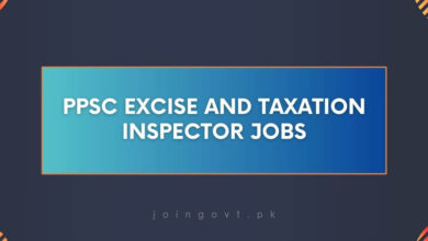 PPSC Excise and Taxation Inspector Jobs