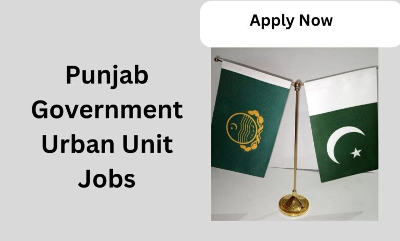 Punjab Government Urban Unit Jobs