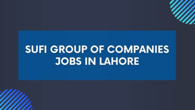 Sufi Group of Companies Jobs in Lahore