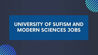 University of Sufism and Modern Sciences Jobs