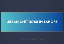 Urban Unit Jobs in Lahore