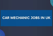 Car Mechanic Jobs in UK