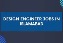 Design Engineer Jobs in Islamabad