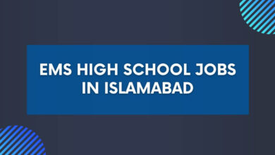 EMS High School Jobs in Islamabad