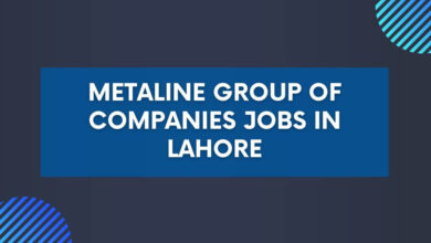 Metaline Group of Companies Jobs in Lahore