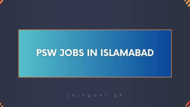 PSW Jobs in Islamabad