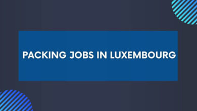 Packing Jobs in Luxembourg