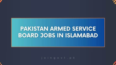 Pakistan Armed Service Board Jobs in Islamabad