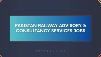 Pakistan Railway Advisory & Consultancy Services Jobs