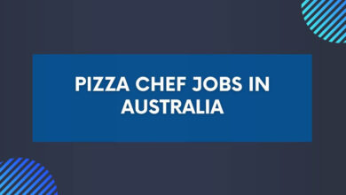 Pizza Chef Jobs in Australia