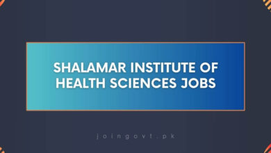 Shalamar Institute of Health Sciences Jobs