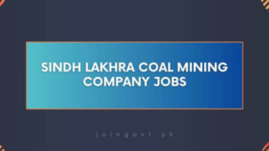 Sindh Lakhra Coal Mining Company Jobs